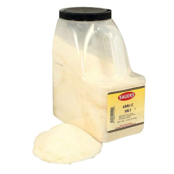 Sauer Sauer Garlic Salt 12lbs Bottle, PK3 01122